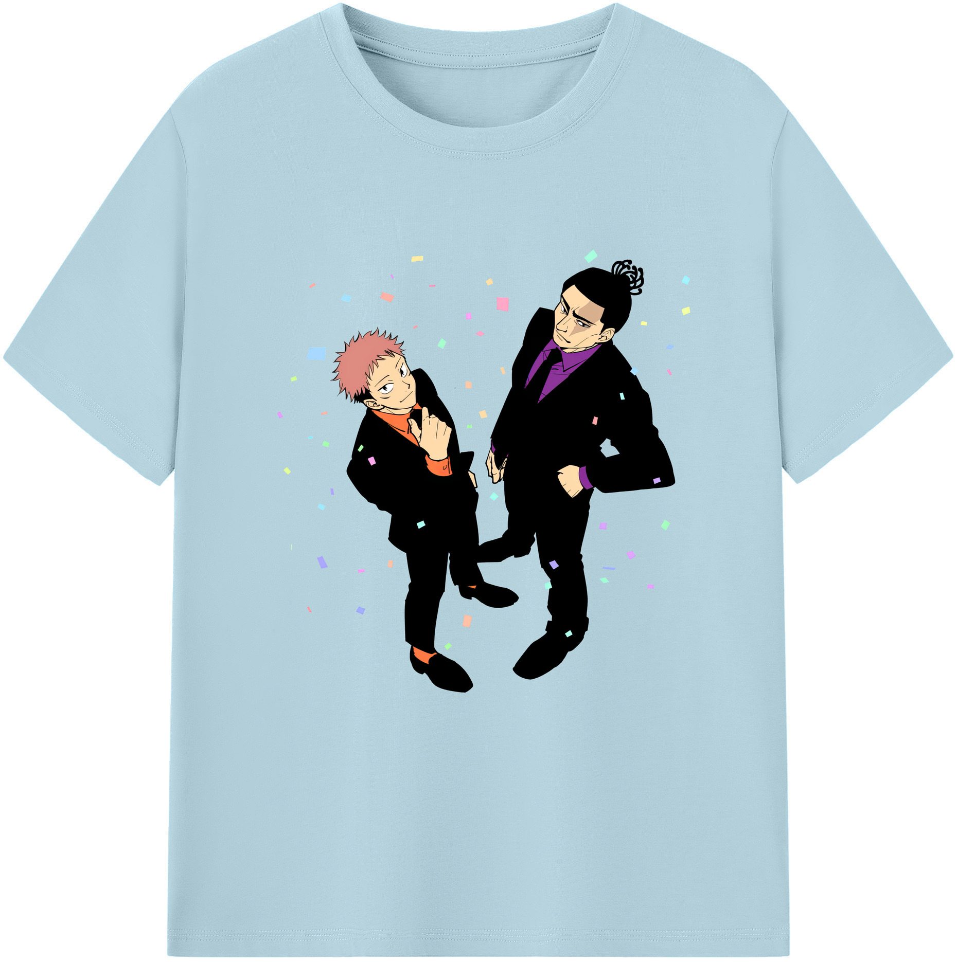 （画像用） 呪術廻戦 Jujutsu Kaisen 綿100％半袖Tシャツ（フロントプリント）
